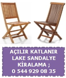 Kayseri açılır katlanır lake sandalye kiralama