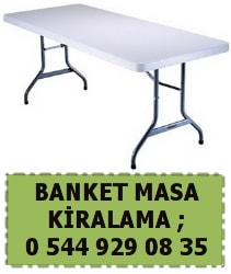 Kayseri banket masa kiralama
