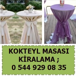 Kayseri bar kokteyl masası kiralama