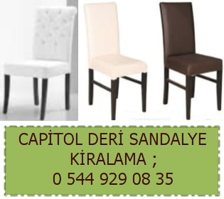 Kayseri capitol deri sandalye kiralama
