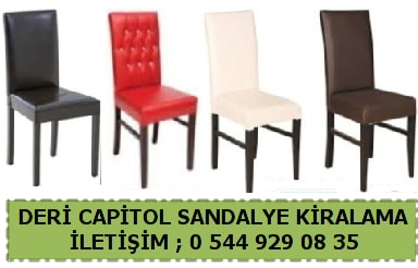 Kayseri deri capitol sandalye kiralama