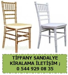Kayseri tiffany sandalye kiralama